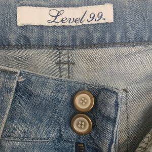 Level 99 wide leg jeans